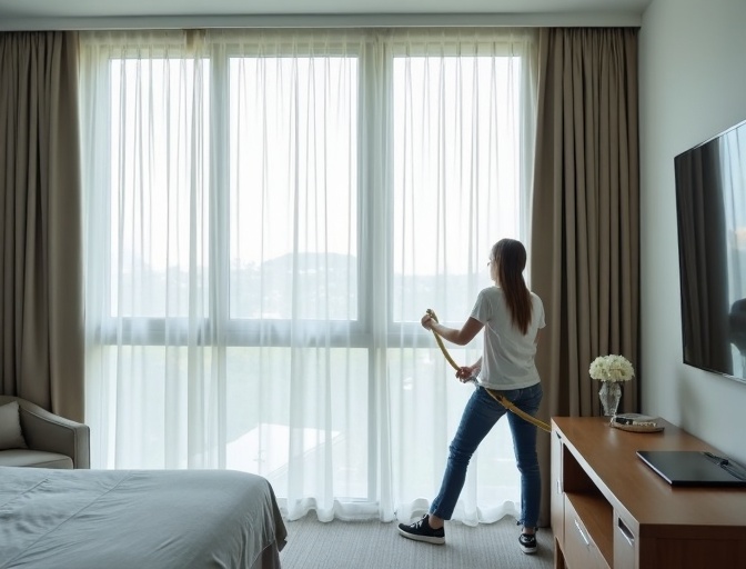 Middle Park Sheer Curtain Cleaning